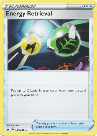 Sword & Shield 160/202 Energy Retrieval