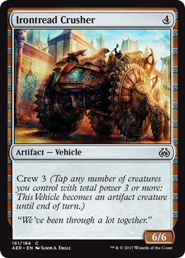 Aether Revolt 161/184 Irontread Crusher