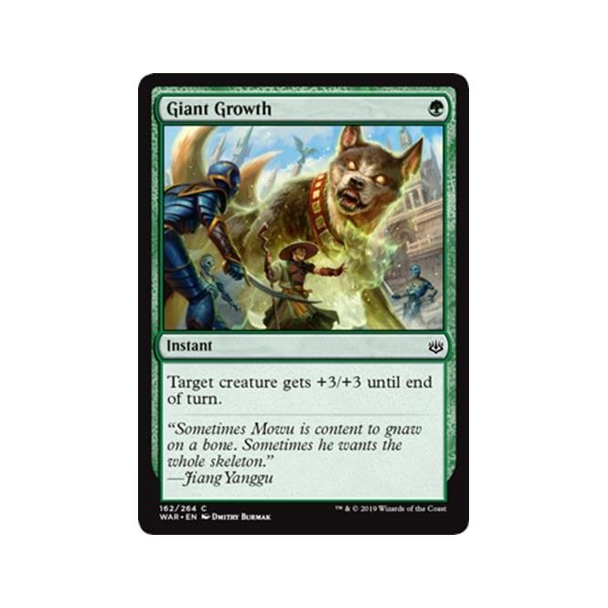 War of the Spark 162/264 Giant Growth