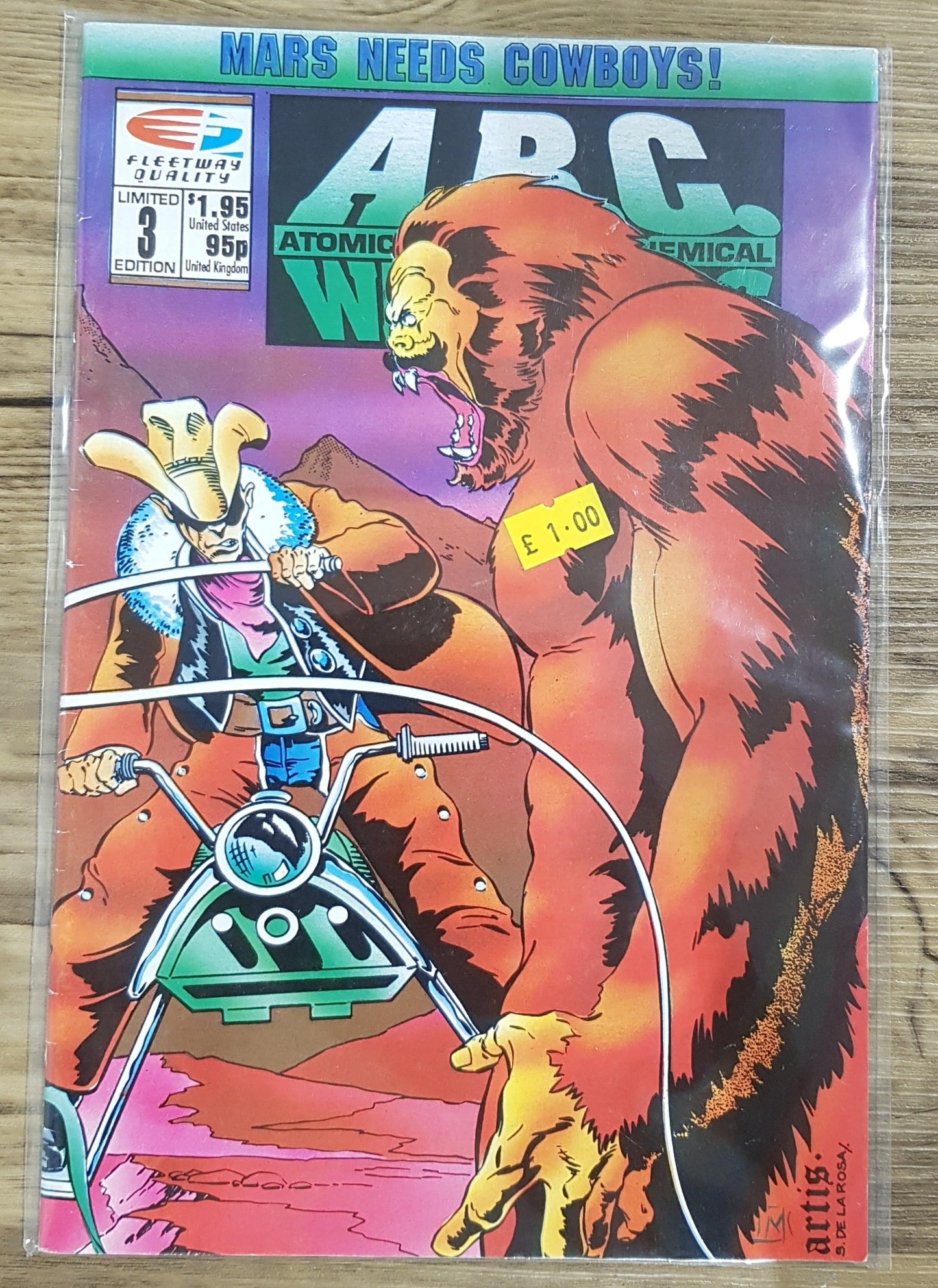 ABC Warriors #3 Fleetway Quality