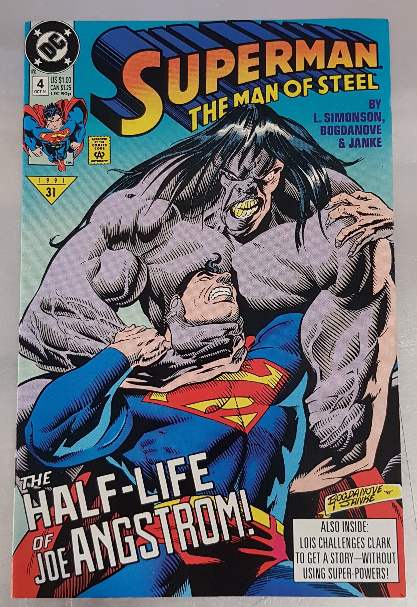 Superman The Man of Steel #4 DC Comics (1991)
