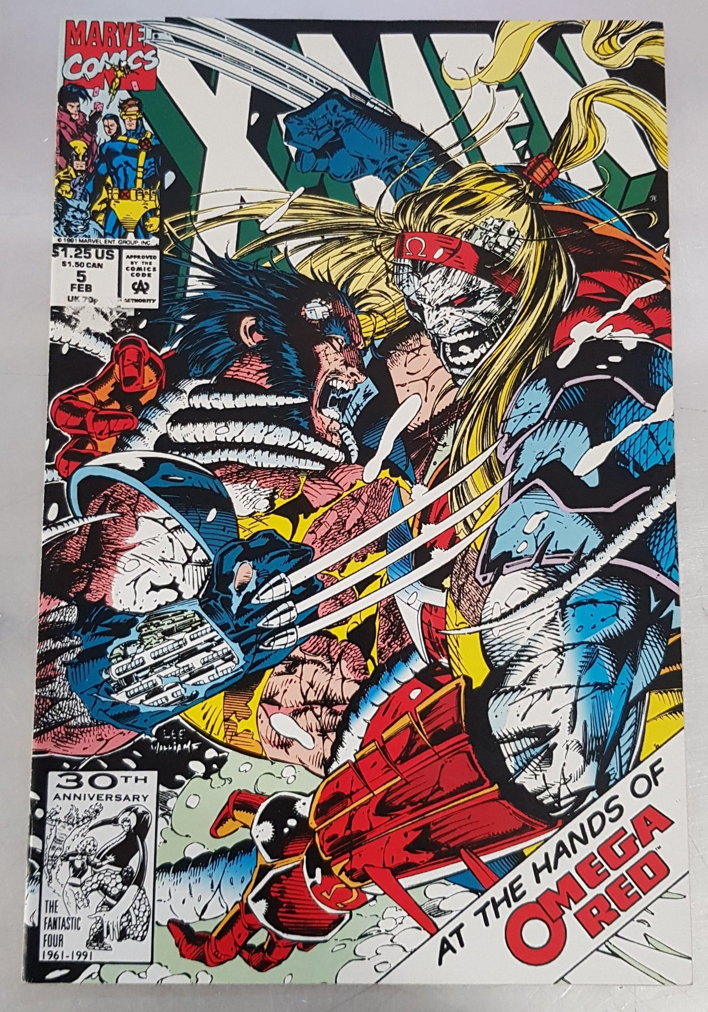 X-Men #5 Marvel Comics (1991)