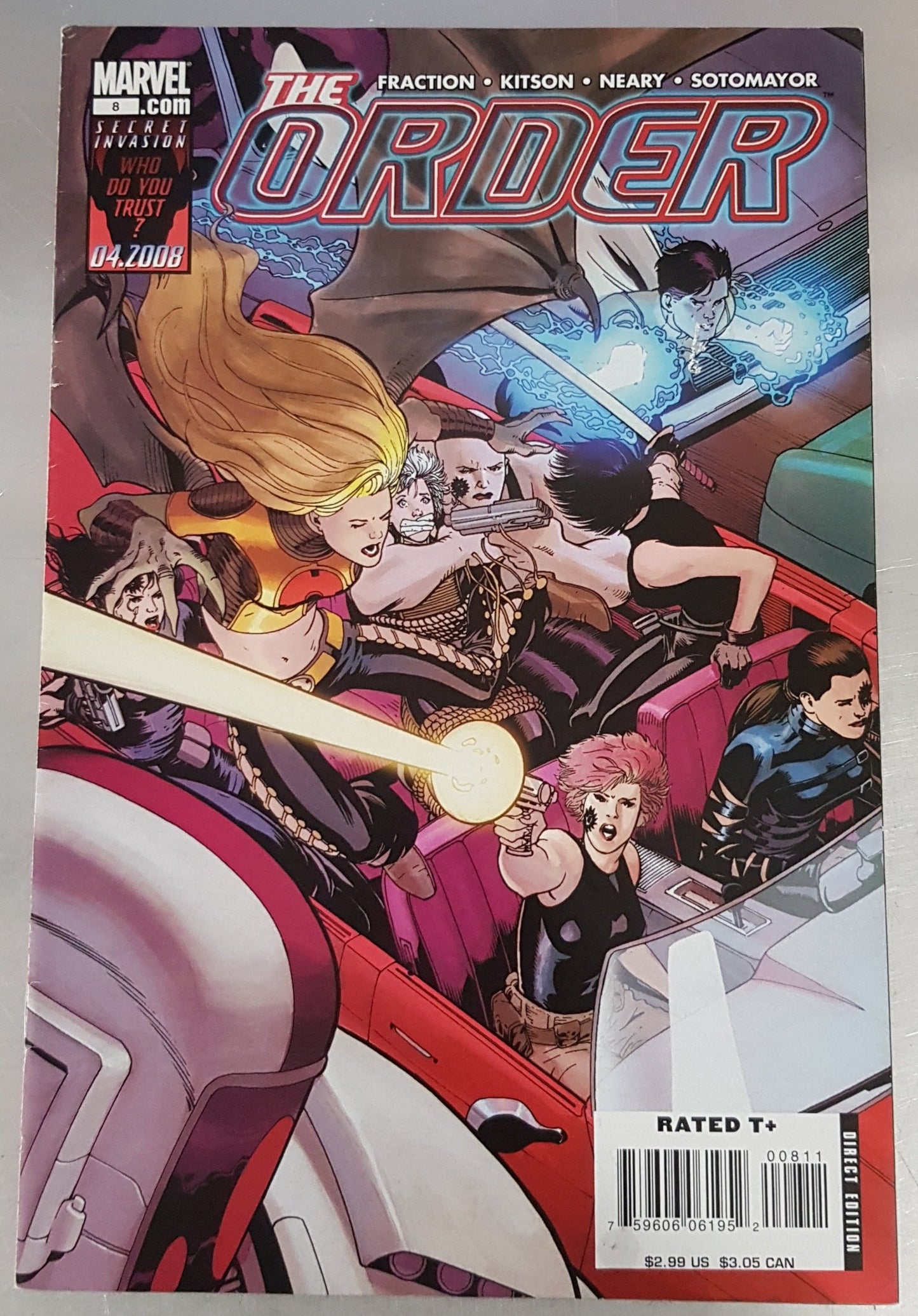 The Order #8 Marvel Comics (2007)
