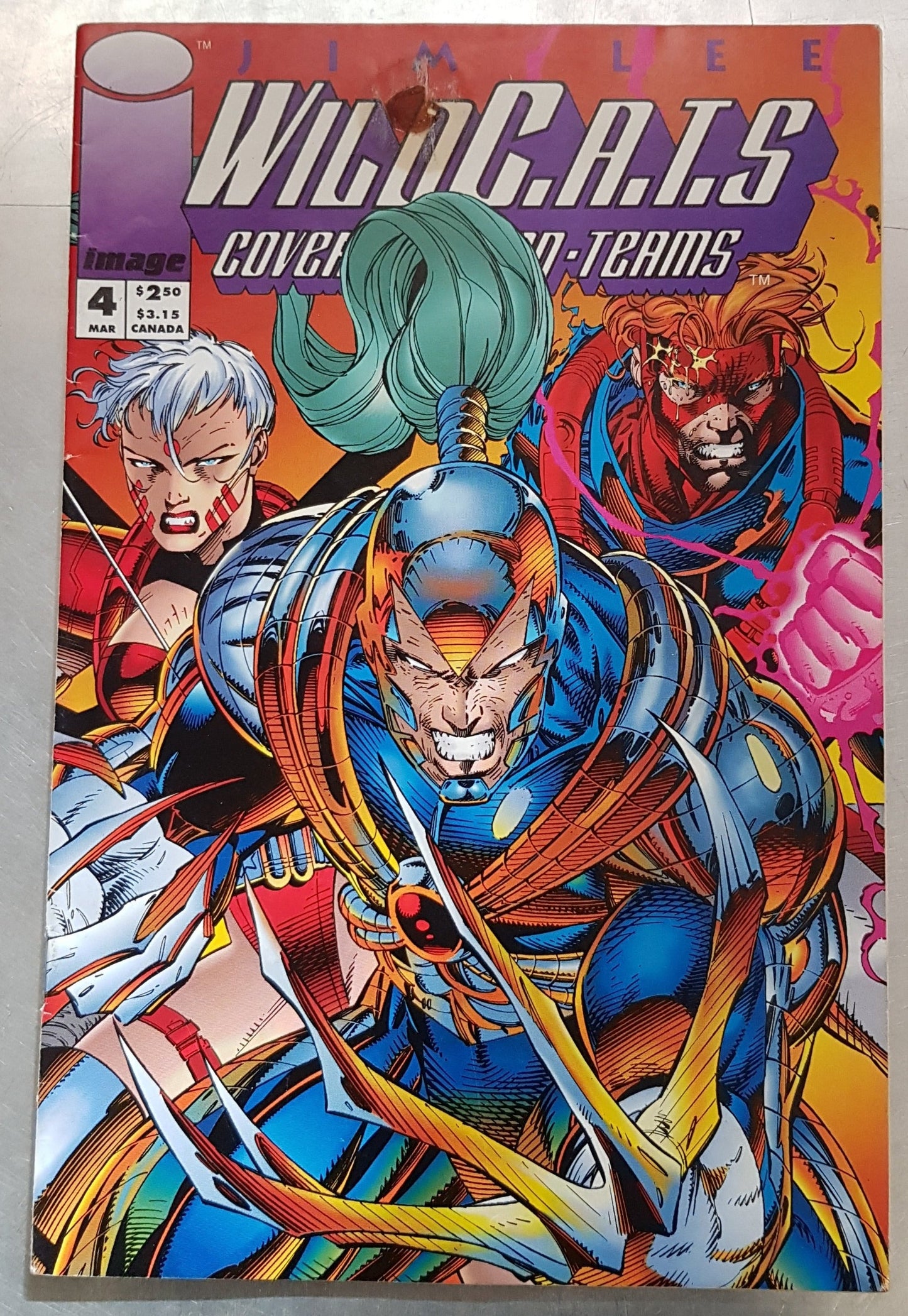 WildC.a.t.s #4 Image Comics (1992)