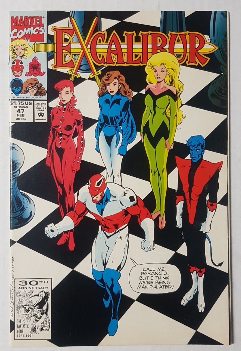 Excalibur #47 Marvel Comics (1988)