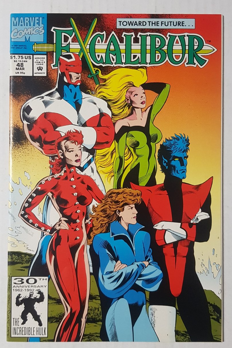 Excalibur #48 Marvel Comics (1988)