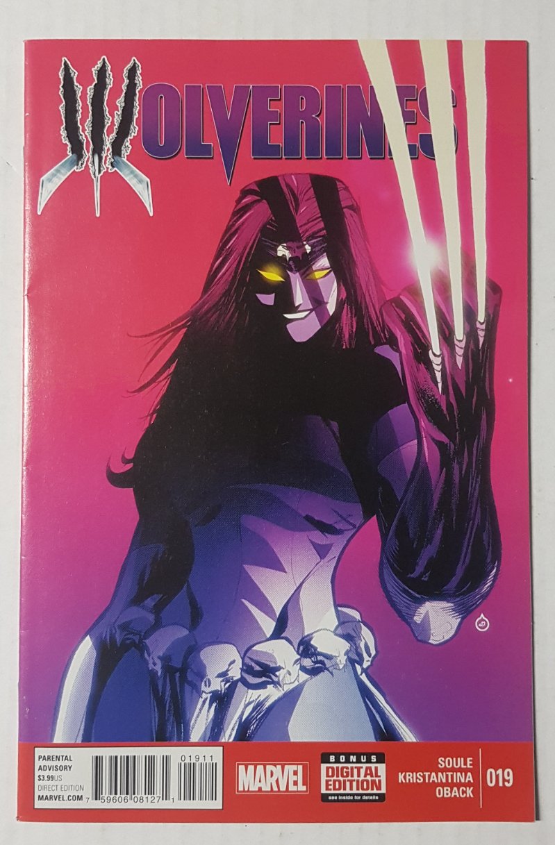 Wolverines #019 Marvel Comics (2015)