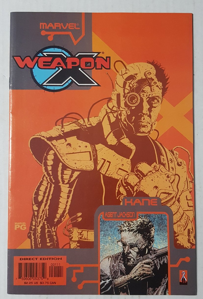 Weapon X The Draft Kane #1 Marvel Comics (2002)