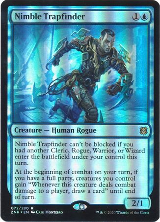 Zendikar Rising 072/280 Nimble Trapfinder (Foil)