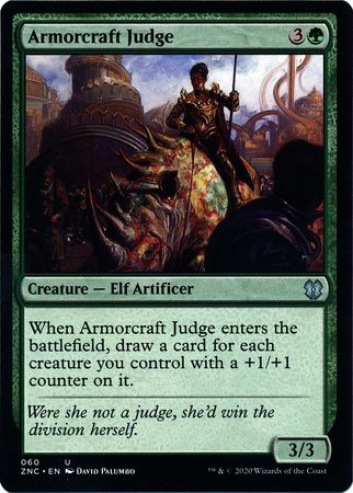 Zendikar Rising Commander 060 Armorcraft Judge
