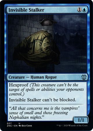 Zendikar Rising Commander 027 Invisible Stalker