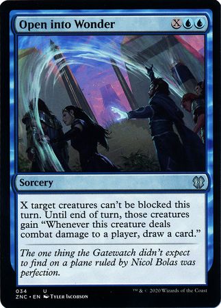 Zendikar Rising Commander 034 Open into Wonder