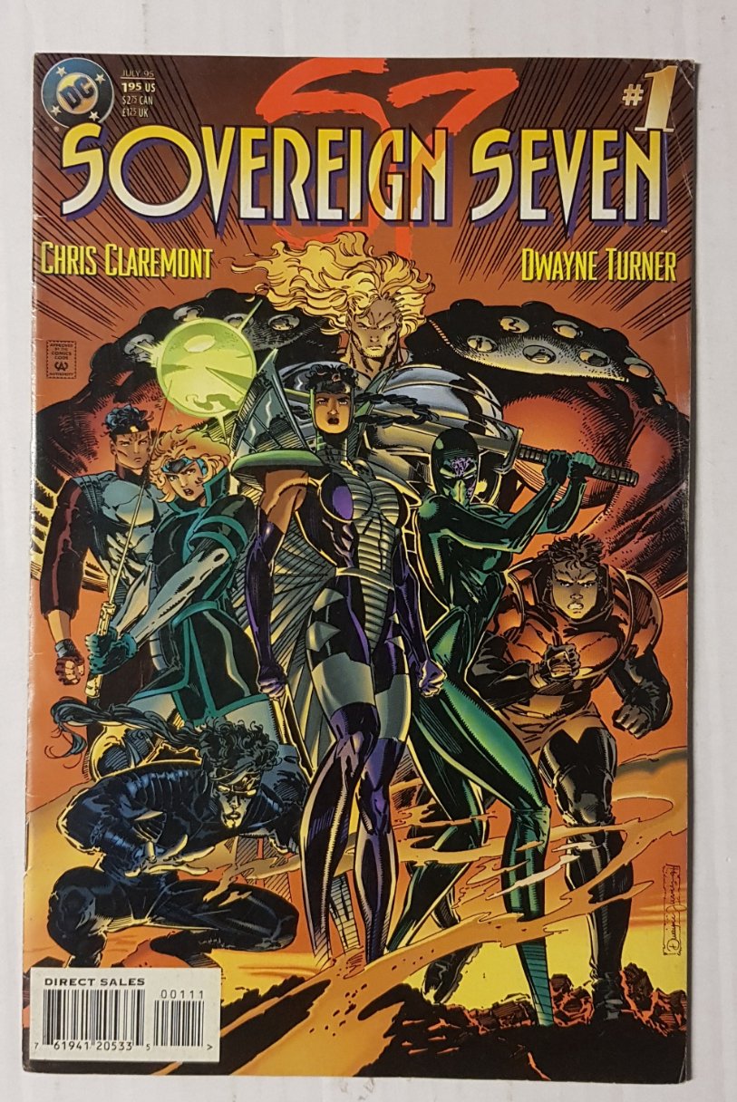 Sovereign Seven #1 DC Comics (1995)