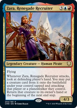 Commander Legends 294/361 Zara, Renegade Recruiter