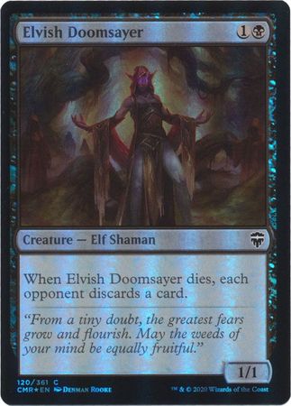 Commander Legends 120/361 Elvish Doomsayer (Foil)