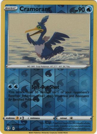 Shining Fates 028/072 Cramorant (Reverse Holo)