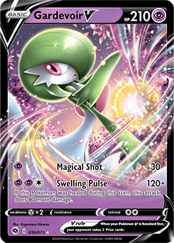 Champion's Path 016/073 Gardevoir V (Half Art)