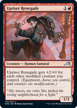 Kamigawa: Neon Dynasty 170/302 Upriser Renegade (Foil)