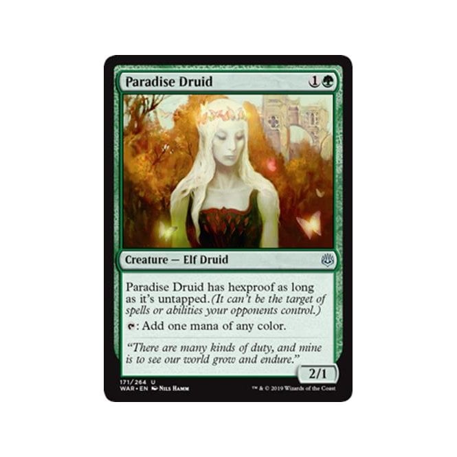War of the Spark 171/264 Paradise Druid