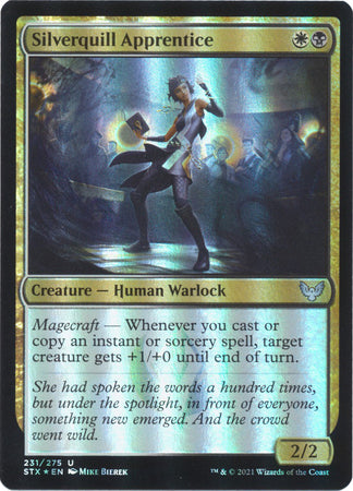 Strixhaven 231/275 Silverquill Apprentice (Foil)