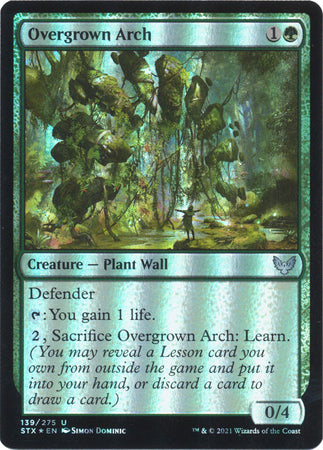 Strixhaven 139/275 Overgrown Arch (Foil)