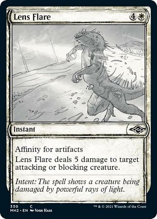 Modern Horizons 2 330 Lens Flare (Sketch Art Frame)