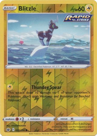 Chilling Reign 050/198 Blitzle (Reverse Holo)