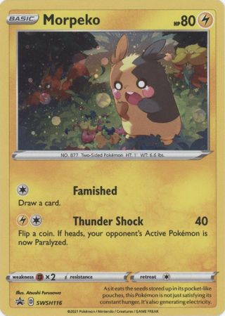 Sword & Shield Promo SWSH116 Morpeko (Holo)