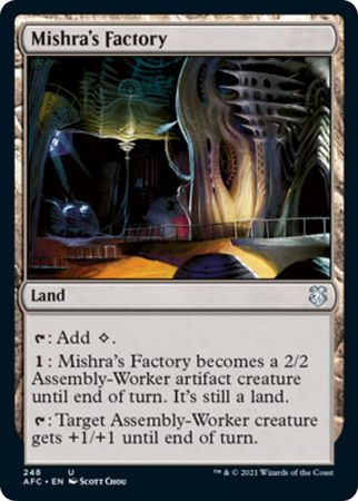 Adventures in the Forgotten Realms Commander 248 Mishra's Factory