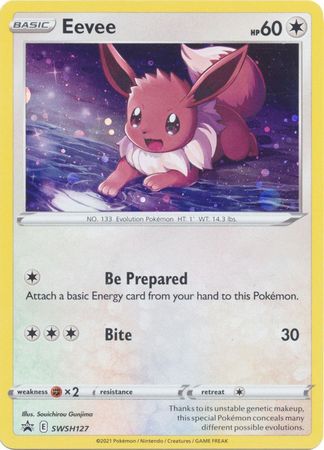 Sword & Shield Promo SWSH127 Eevee (Cosmos Holo)
