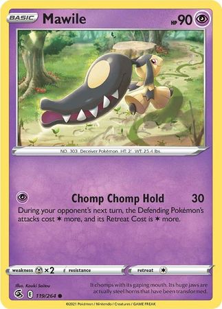 Fusion Strike 119/264 Mawile (Reverse Holo)