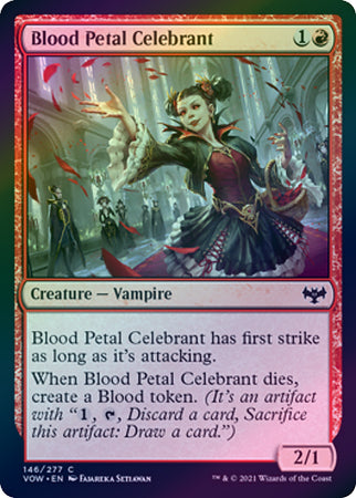 Innistrad: Crimson Vow 146/277 Blood Petal Celebrant (Foil)