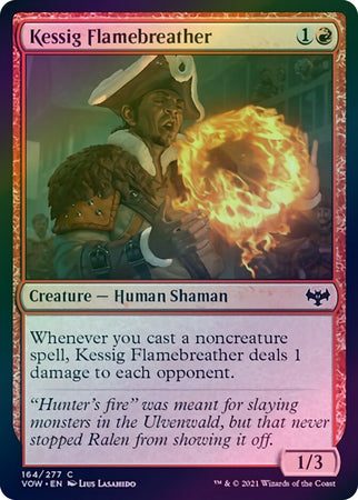 Innistrad: Crimson Vow 164/277 Kessig Flamebreather (Foil)