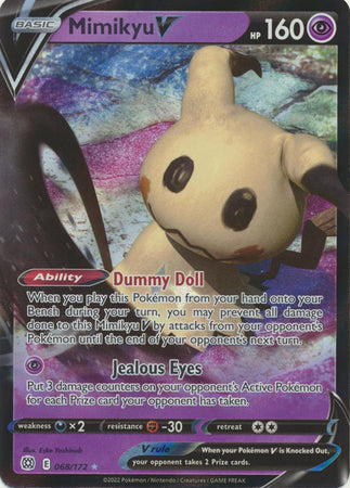 Brilliant Stars 068/172 Mimikyu V (Half Art)
