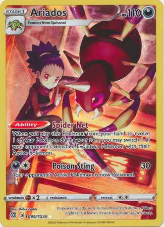 Brilliant Stars TG09/TG30 Ariados (Full Art)