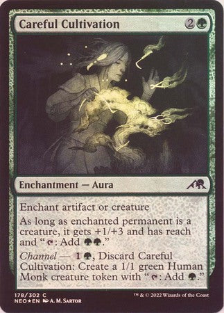 Kamigawa: Neon Dynasty 178/302 Careful Cultivation (Foil)