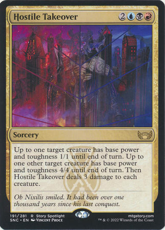 Streets of New Capenna 191/281 Hostile Takeover