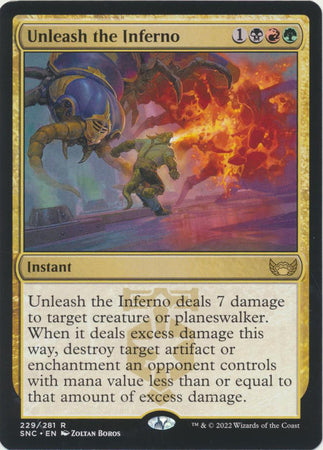 Streets of New Capenna 229/281 Unleash the Inferno