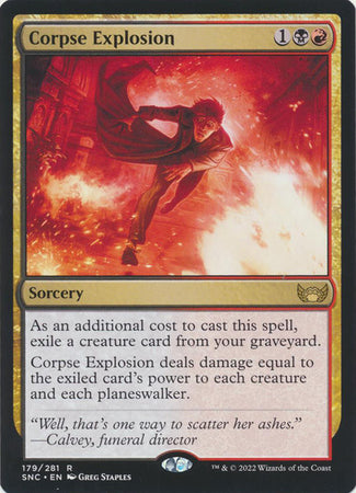 Streets of New Capenna 179/281 Corpse Explosion