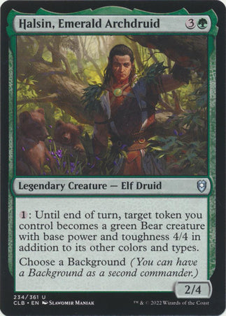 Battle for Baldur's Gate 234/361 Halsin, Emerald Archdruid