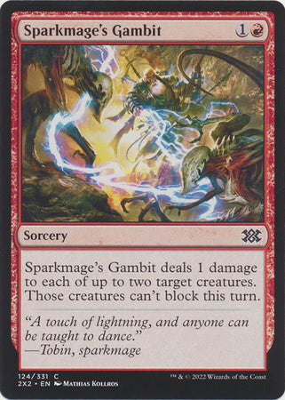 Double Masters 2022 124/331 Sparkmage's Gambit (Foil)