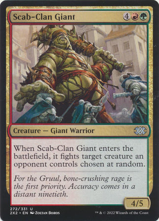 Double Masters 2022 272/331 Scab-Clan Giant