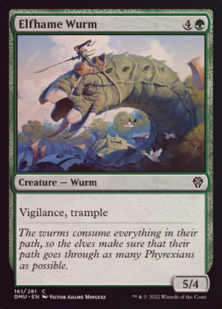 Dominaria United 161/281 Elfhame Wurm (Foil)