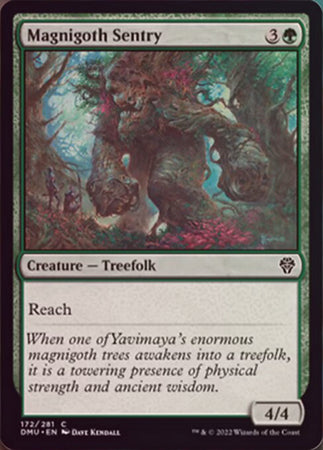 Dominaria United 172/281 Magnigoth Sentry (Foil)
