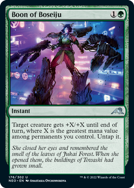 Kamigawa: Neon Dynasty 176/302 Boon of Boseiju