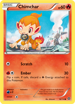 Steam Siege 018/114 Chimchar