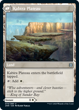 Zendikar Rising 019/280 Kabira Takedown//Kabira Plateau