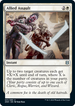 Zendikar Rising 001/280 Allied Assualt