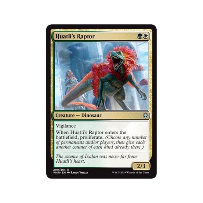 War of the Spark 200/264 Huatli's Raptor