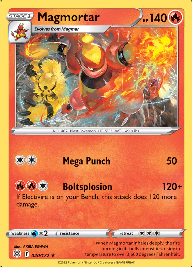 Brilliant Stars 020/172 Magmortar